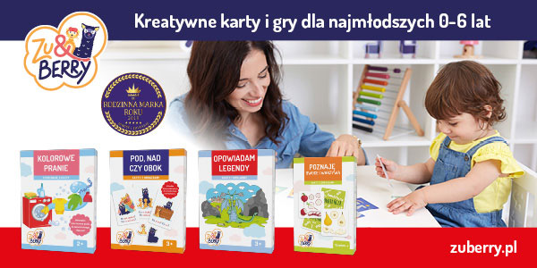 Kreatywne karty i gry dla najmłodszych 0-6 lat - Zu&Berry
